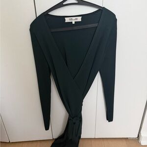 Diane Von Furstenberg Forest Green Dress